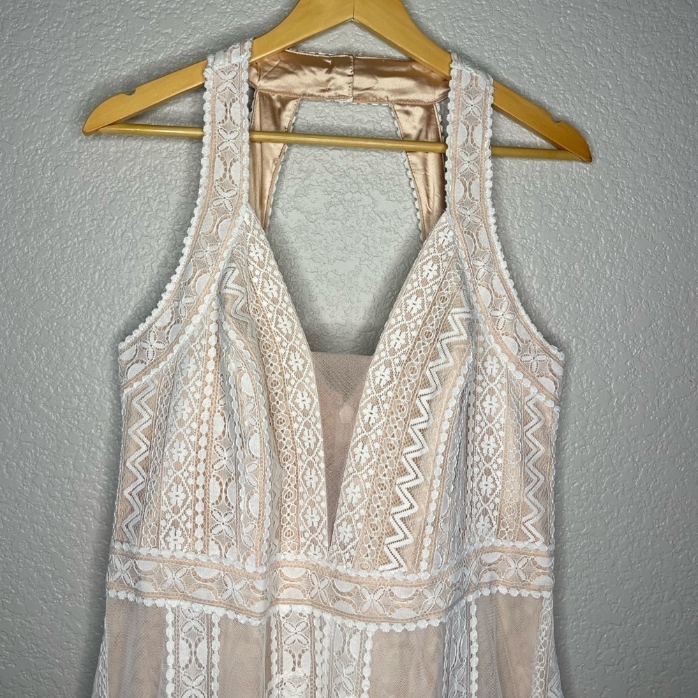 NWT Whimsy Boho Maxi Bridal Dress Size 14 - Picture 4 of 16